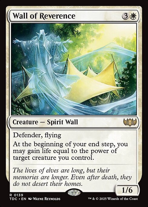 Wall of Reverence (TDC 139)