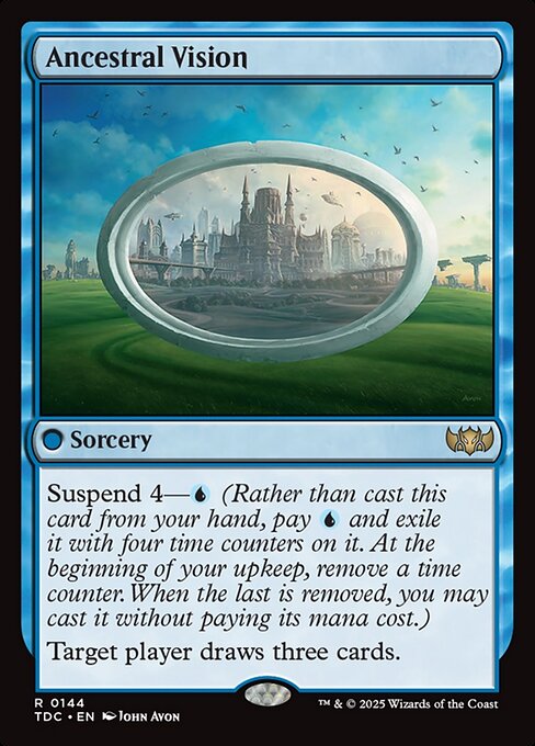 Ancestral Vision (TDC 144)