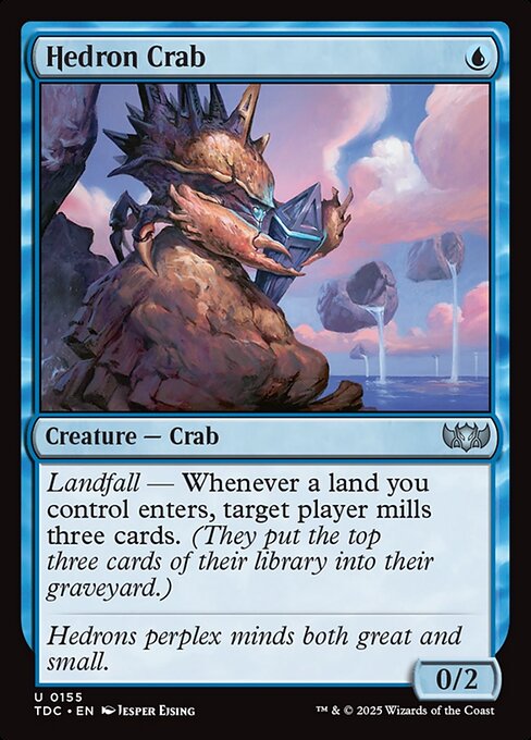 Hedron Crab (TDC 155)
