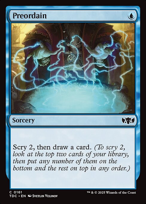 Preordain (TDC 161)