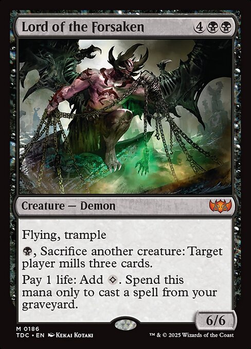 Lord of the Forsaken (TDC 186)