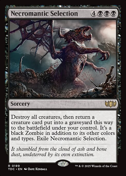 Necromantic Selection (TDC 189)