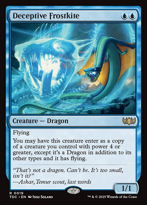 Deceptive Frostkite (TDC 19)