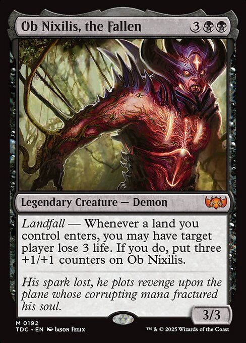Ob Nixilis, the Fallen (TDC 192)