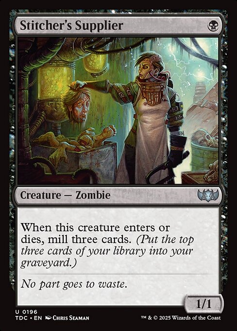 Stitcher's Supplier (TDC 196)