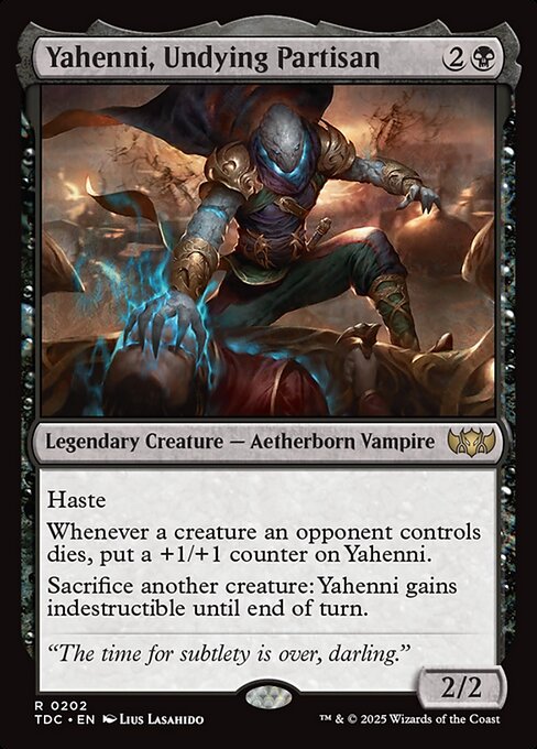 Yahenni, Undying Partisan (TDC 202)
