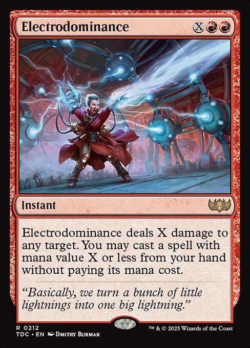 Electrodominance (TDC 212)