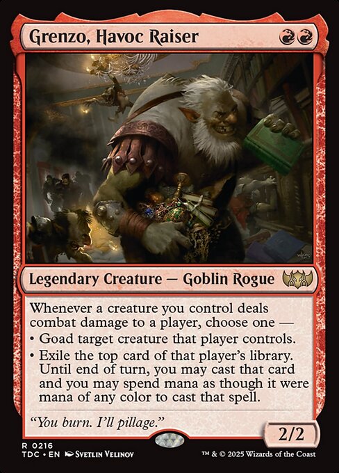 Grenzo, Havoc Raiser (TDC 216)
