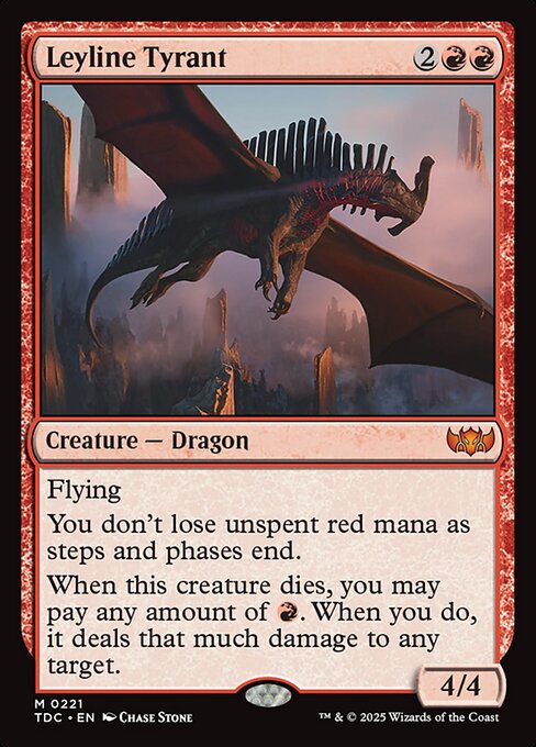 Leyline Tyrant (TDC 221)