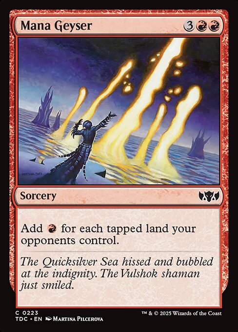 Mana Geyser (TDC 223)