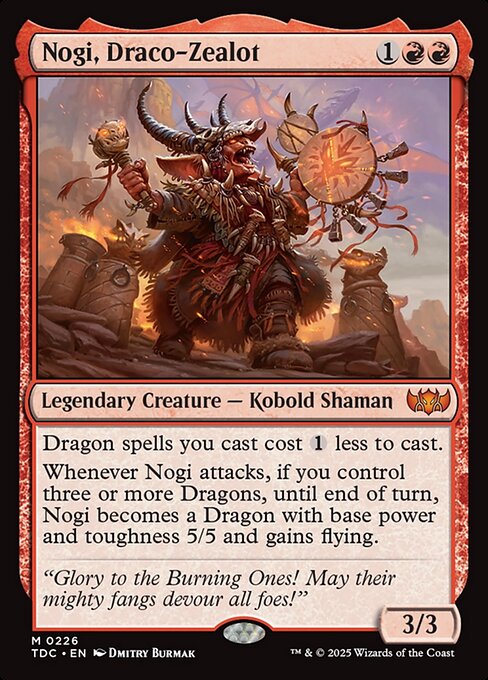 Nogi, Draco-Zealot (TDC 226)