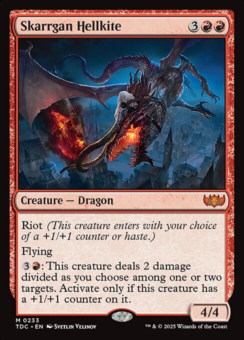 Skarrgan Hellkite (TDC 233)