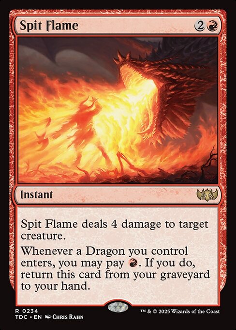 Spit Flame (TDC 234)