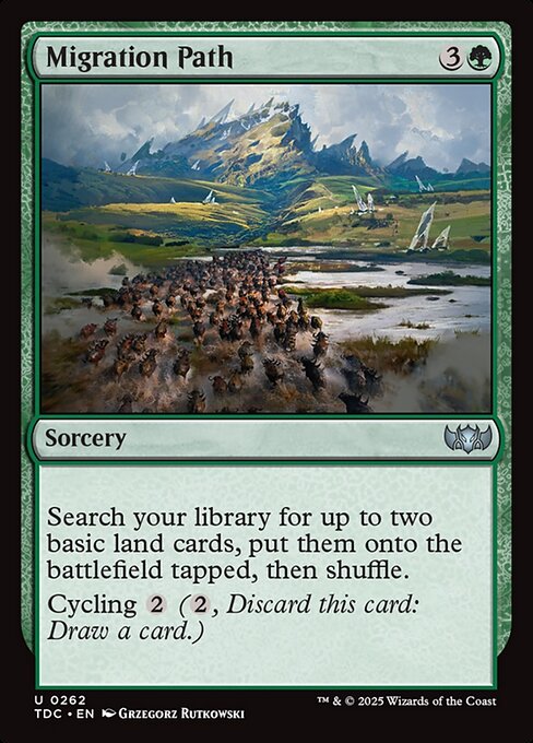 Migration Path (TDC 262)