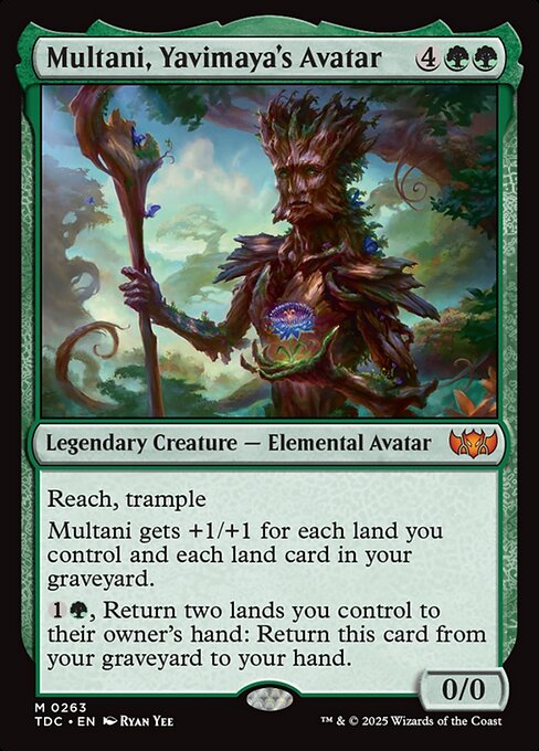 Multani, Yavimaya's Avatar (TDC 263)