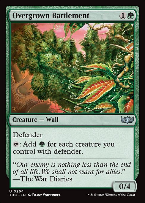 Overgrown Battlement (TDC 264)