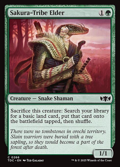 Sakura-Tribe Elder (TDC 266)