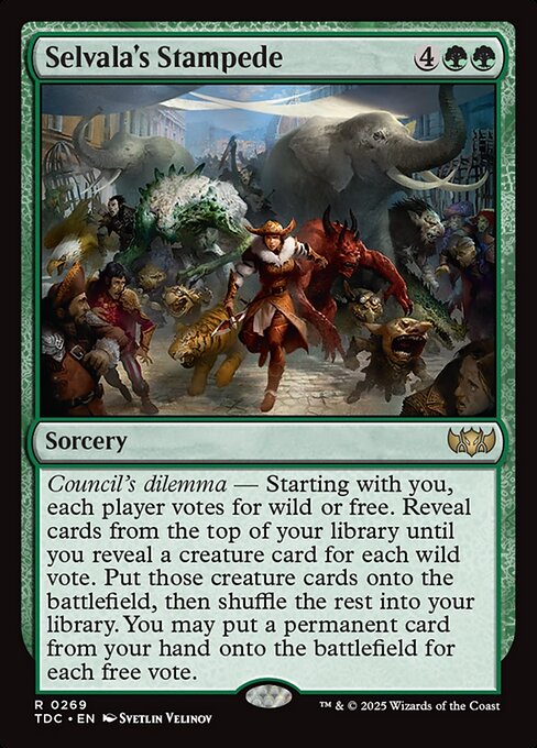 Selvala's Stampede (TDC 269)