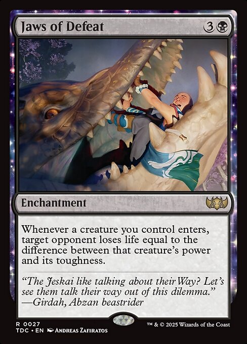 Jaws of Defeat (TDC 27)