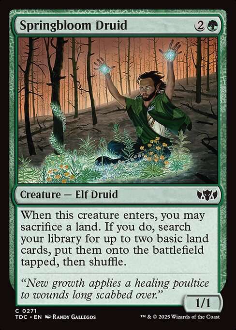 Springbloom Druid (TDC 271)
