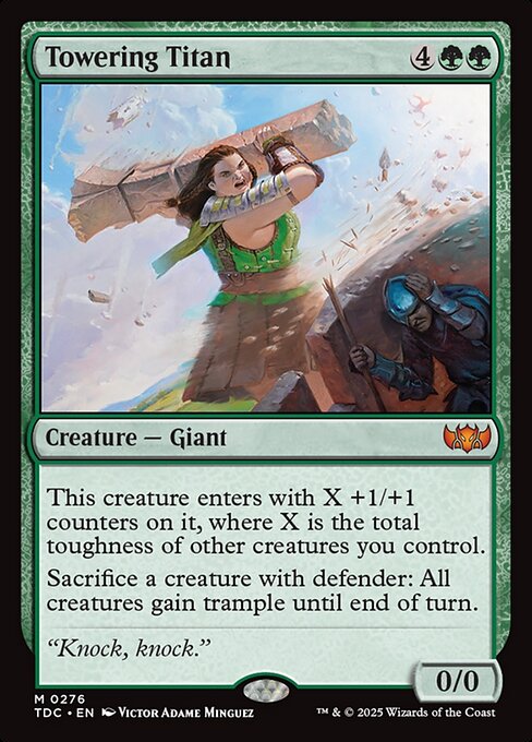 Towering Titan (TDC 276)