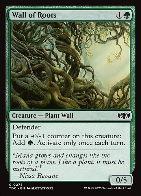 Wall of Roots (TDC 278)