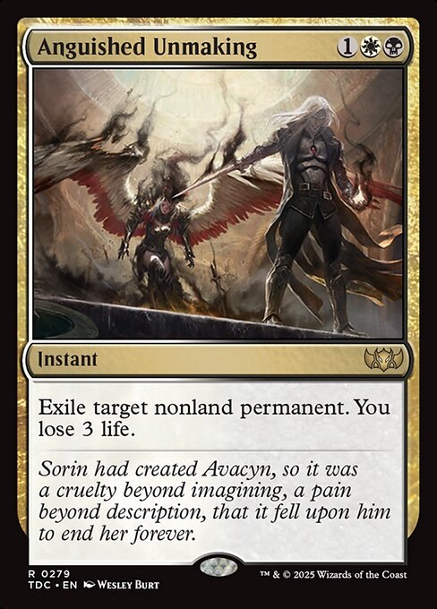 Anguished Unmaking (TDC 279)