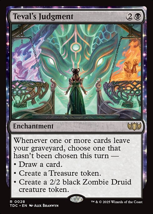 Teval's Judgment (TDC 28)