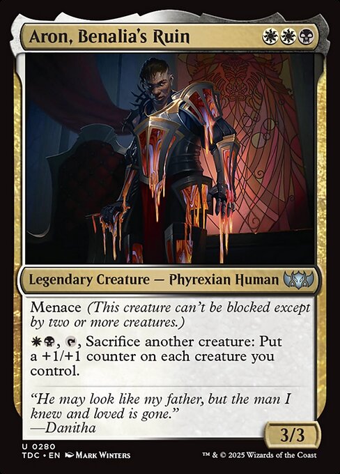 Aron, Benalia's Ruin (TDC 280)