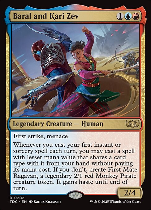 Baral and Kari Zev (TDC 282)