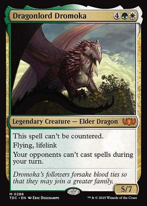 Dragonlord Dromoka (TDC 286)