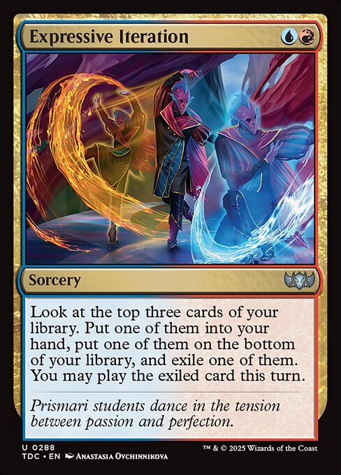 Expressive Iteration (TDC 288)