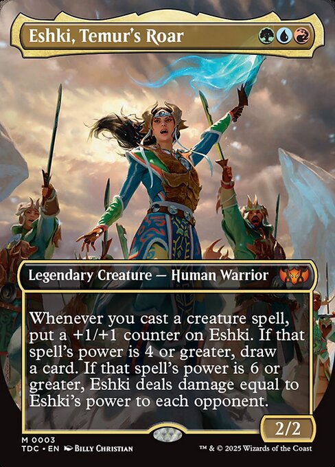 Eshki, Temur's Roar (TDC 3)