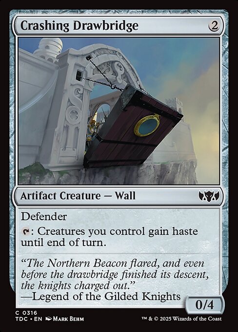 Crashing Drawbridge (TDC 316)