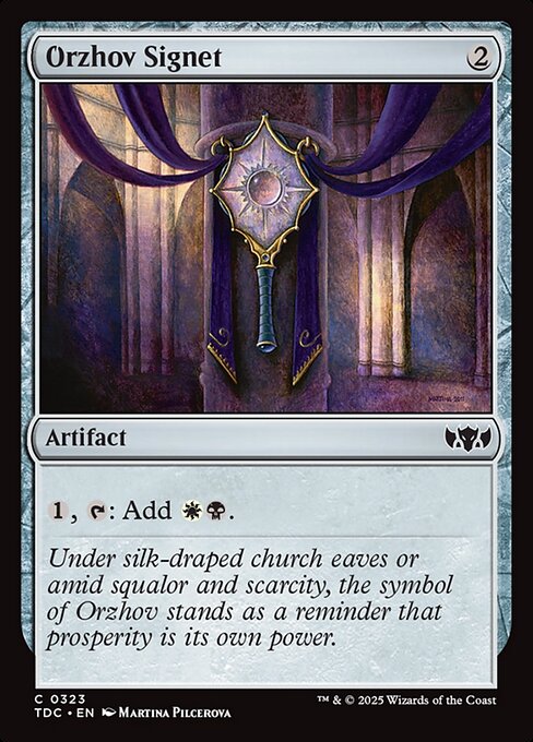 Orzhov Signet (TDC 323)