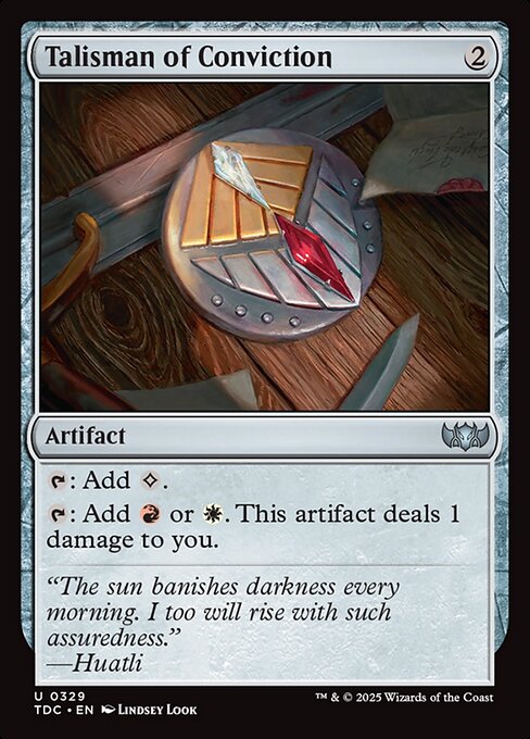 Talisman of Conviction (TDC 329)