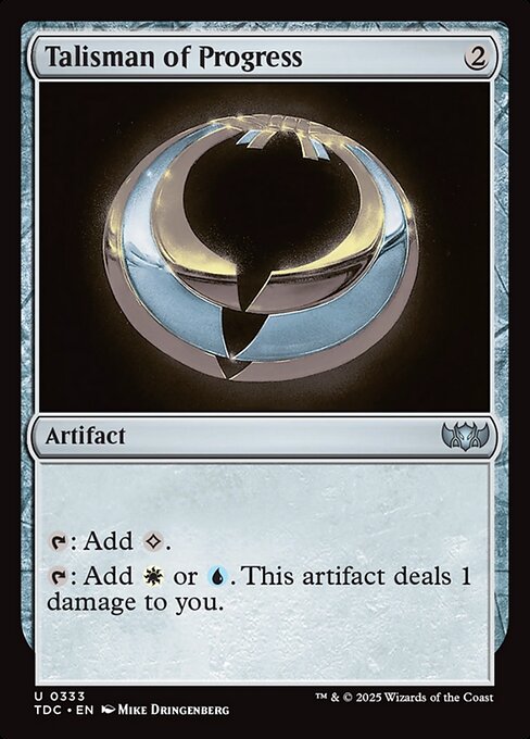 Talisman of Progress (TDC 333)