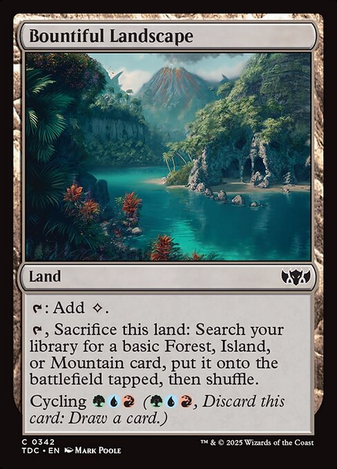 Bountiful Landscape (TDC 342)
