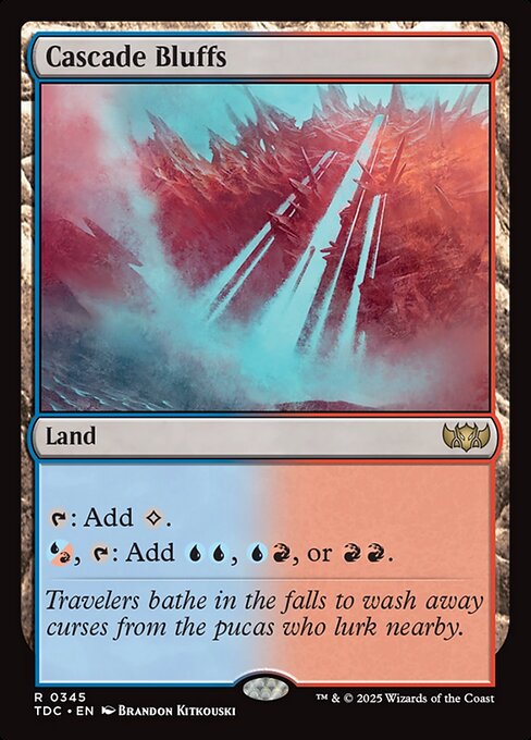 Cascade Bluffs (TDC 345)