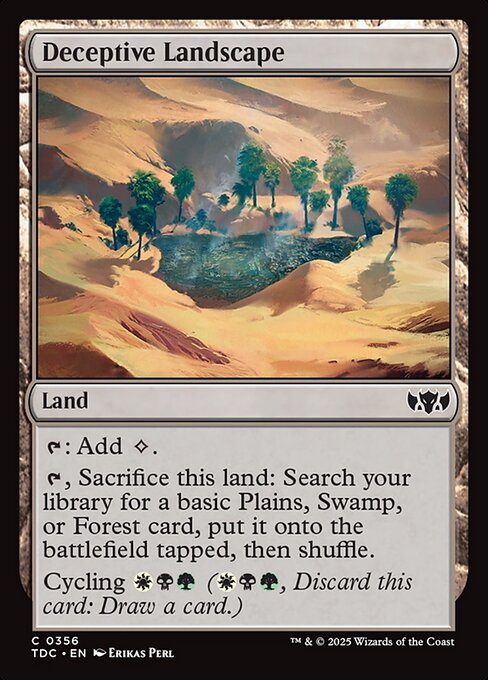 Deceptive Landscape (TDC 356)