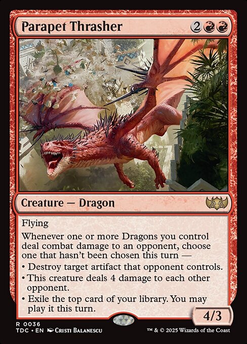 Parapet Thrasher (TDC 36)