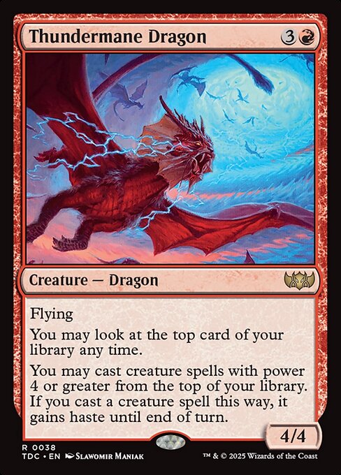 Thundermane Dragon (TDC 38)
