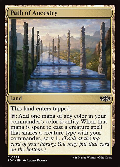 Path of Ancestry (TDC 382)