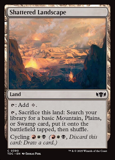 Shattered Landscape (TDC 390)