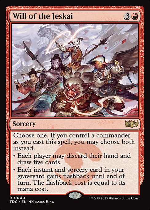Will of the Jeskai (TDC 40)
