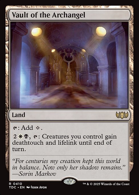 Vault of the Archangel (TDC 410)