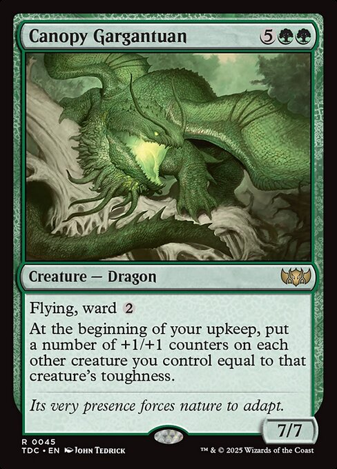 Canopy Gargantuan (TDC 45)