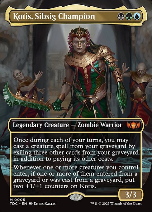 Kotis, Sibsig Champion (TDC 5)