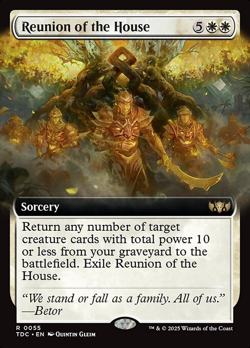 Reunion of the House (TDC 55)