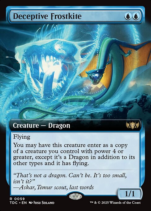 Deceptive Frostkite (TDC 59)